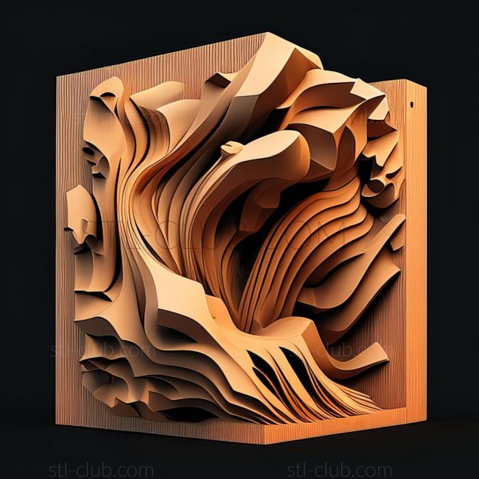 3D model st generative designed (STL)